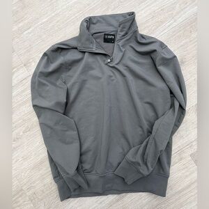 Cuts Clothing Mens Hyperloop Quarter Zip “Wolf” Color - New  Never Worn size M